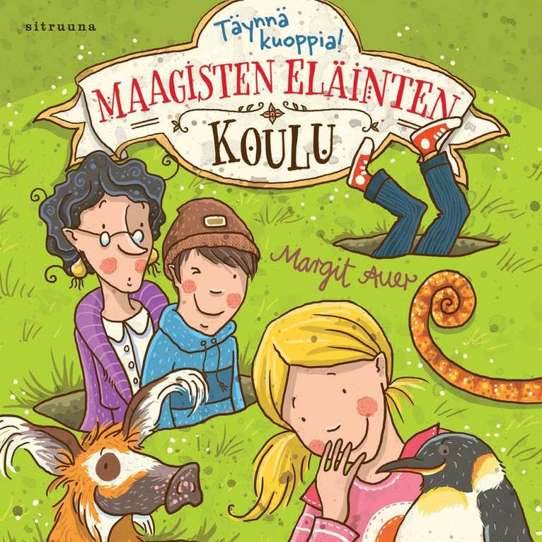 Margit Auer - Maagisten eläinten koulu 2 - Täynnä kuoppia!, Ljudbok