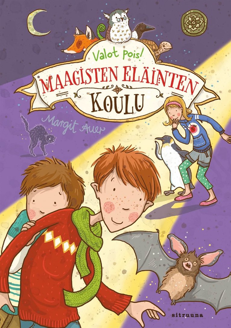 Margit Auer - Maagisten eläinten koulu 3 - Valot pois!, E-bok