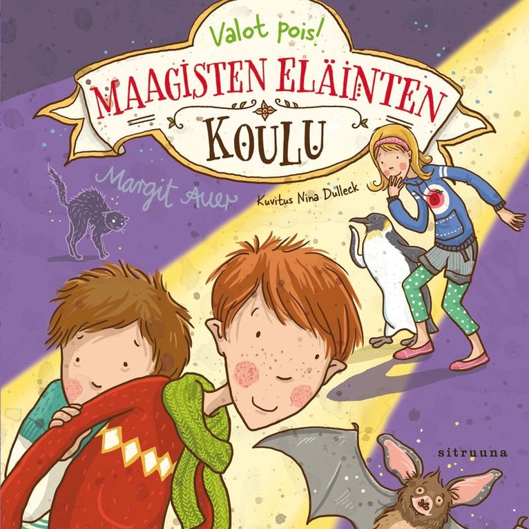 Margit Auer - Maagisten eläinten koulu 3 - Valot pois!, Ljudbok