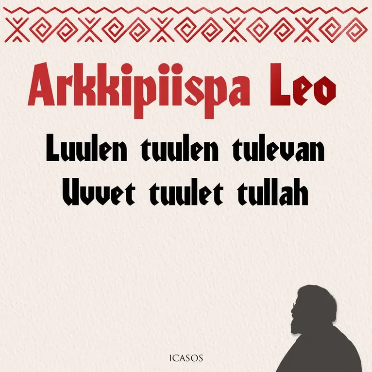 Arkkipiispa Leo - Luulen tuulen tulevan - Uvvet tuulet tullah, Ljudbok. Tillgänglighet: Lägg i varukorg