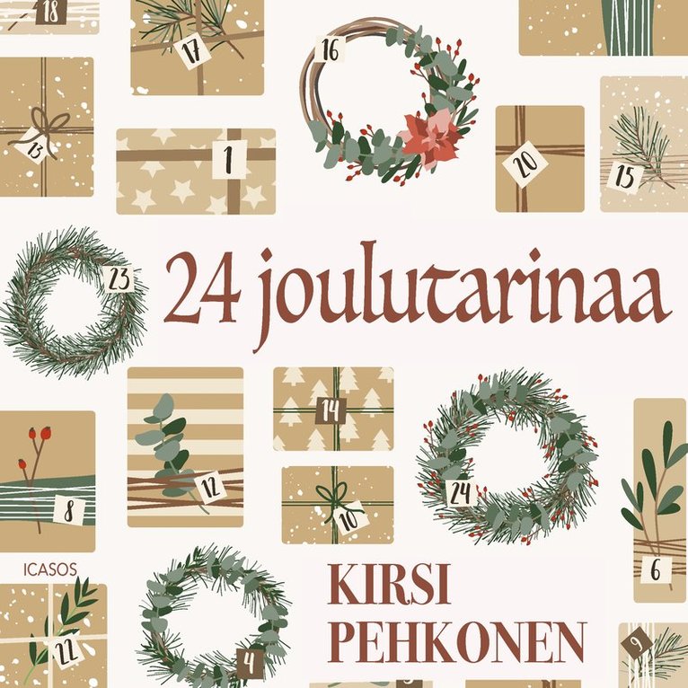 Kirsi Pehkonen - 24 joulutarinaa, Ljudbok
