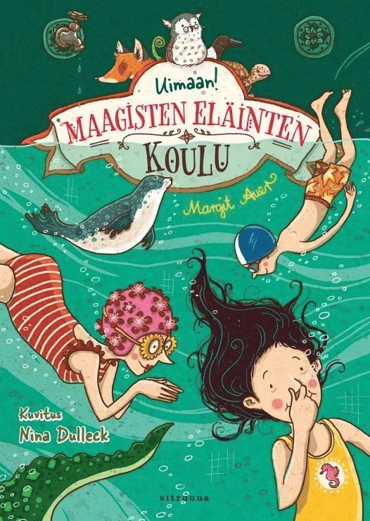 Margit Auer - Maagisten eläinten koulu 6 - Uimaan!, E-bok