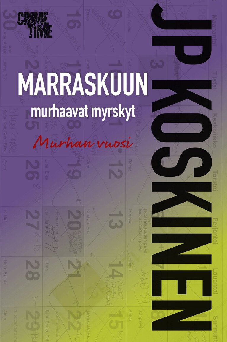 JP Koskinen - Marraskuun murhaavat myrskyt, E-bok
