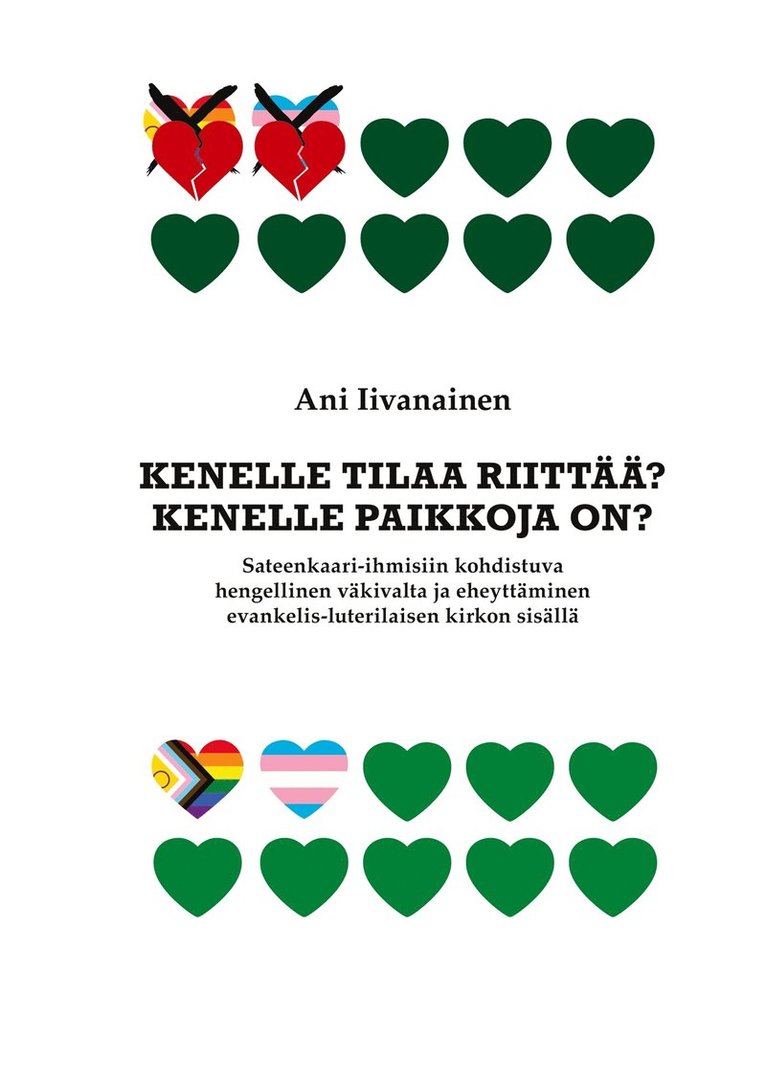 Ani Iivanainen - Kenelle tilaa riittää? Kenelle paikkoja on?: Sateenkaari-ihmisiin kohdistuva hengellinen väkivalta ja eheyttäminen evankelis-luterilaisen kirkon sisällä, E-bok