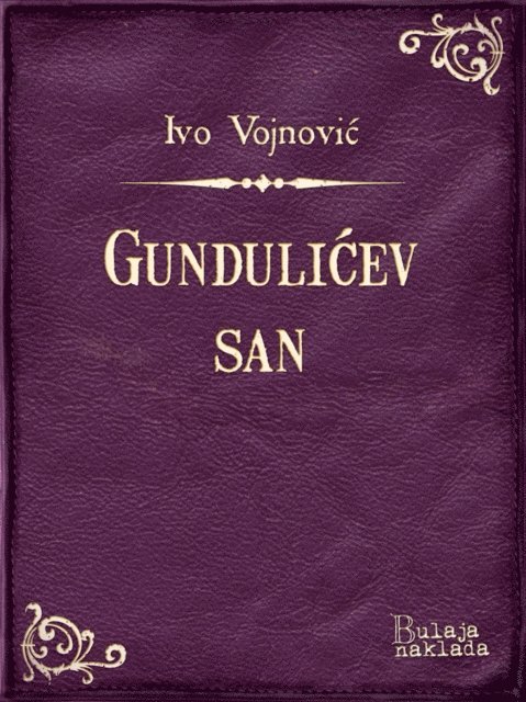 Ivo Vojnovic - Gundulićev san, E-bok