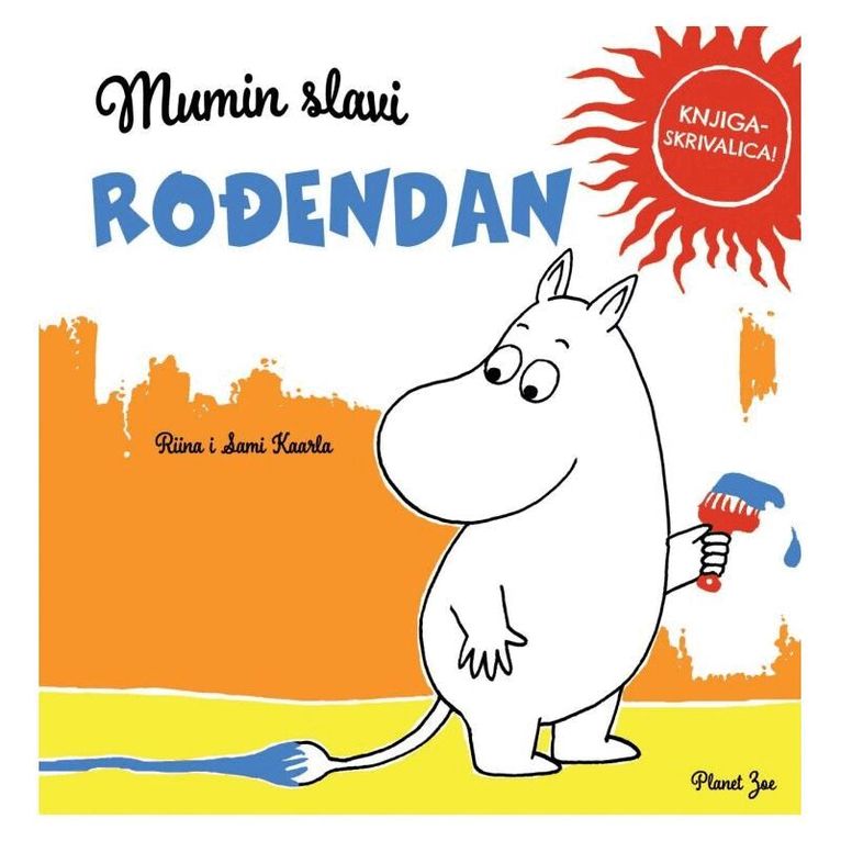 Riina Kaarla - Moomintroll Helps (Kroatiska), Inbunden