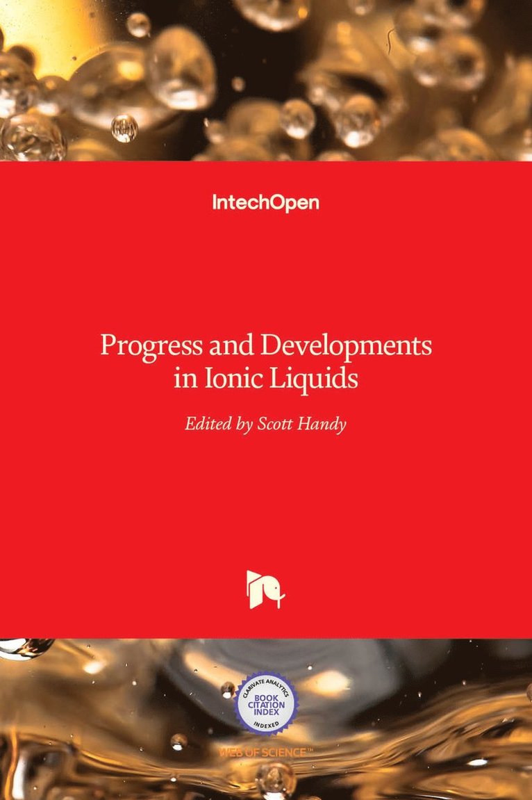 Scott Handy - Ionic Liquids, Inbunden