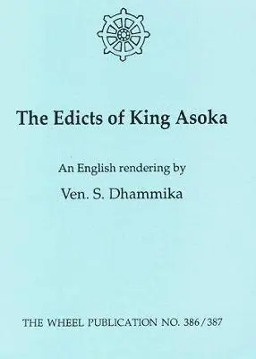 Shrvasti Dhammika - Edicts of King Asoka, Häftad. Tillgänglighet: Lägg i varukorg