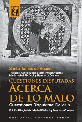 Santo Tomás de Aquino - Cuestiones Disputadas. Acerca de lo Malo, Häftad