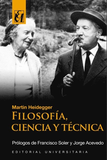 Martin Heidegger, Jorge Acevedo, Francisco Soler - Filosofía, ciencia y técnica, E-bok
