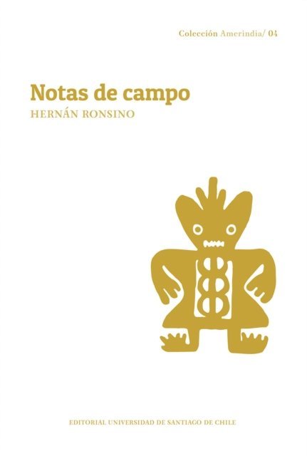 Hernan Ronsino - Notas de campo, E-bok