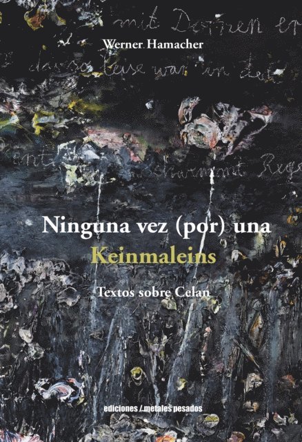Werner Hamacher - Ninguna vez (por) una, E-bok