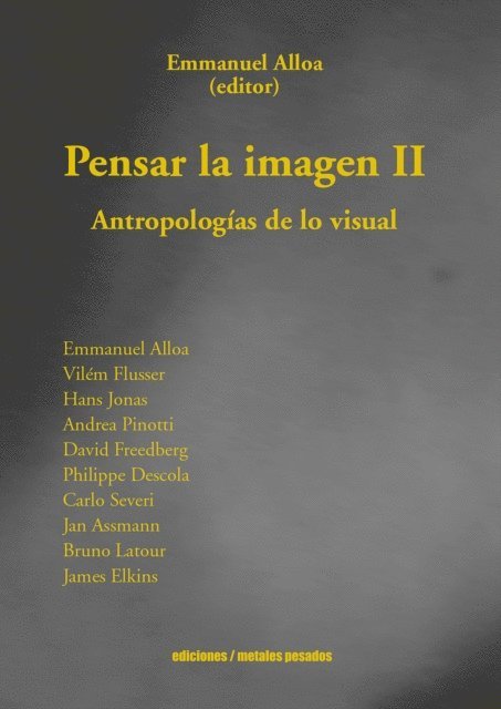 James Elkins, Bruno Latour, Jan Assmann, Carlo Severi, Philippe Descola, David Freedberg, Andrea Pinotti, Hans Jonas, Vilem Flusser, raul rodriguez freire, Emmanuel Alloa - Pensar la imagen II, E-bok