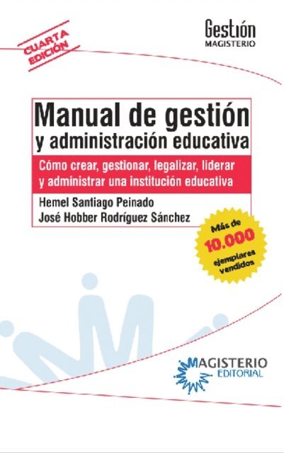 Jose Habber Rodriguez Sanchez, Hemel Santiago Peinado - Manual de gestion y administracion educativa, E-bok