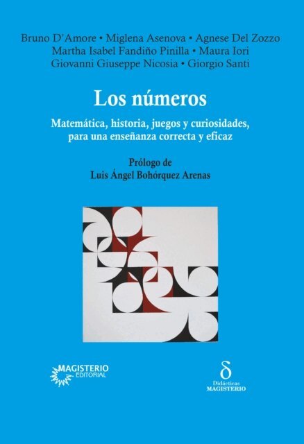 Martha Isabel Fandino Pinilla, Bruno D'Amore - Los numeros, E-bok
