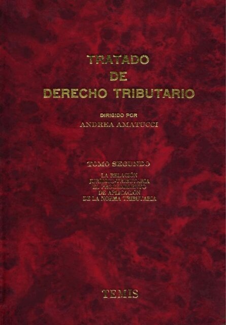 Andrea Amatucci - Tratado de derecho tributario, tomo II, E-bok
