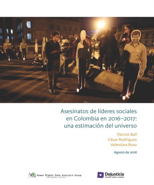 Valentina Rozo, Cesar Rodriguez, Patrick Ball - Asesinatos a líderes sociales en Colombia en 2016–2017, E-bok
