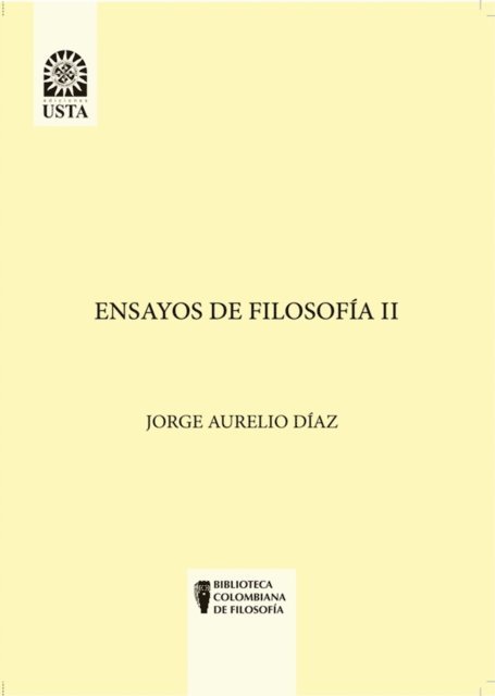 Jorge Aurelio Diaz - Ensayos de Filosofía II, E-bok