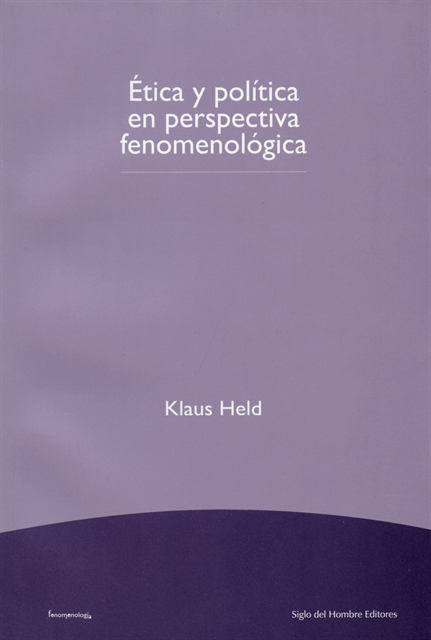 Klaus Held - Ética y política en perspectiva fenomenológica, E-bok