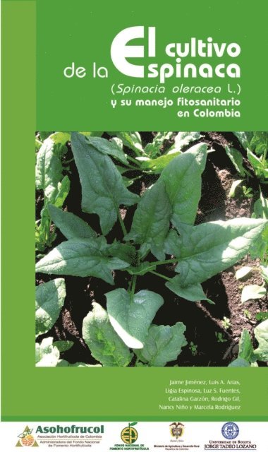 Rodrigo Gil, Marcela Rodriguez, Jaime Jimenez, Nancy Nino, Catalina Garzon, Luz Fuentes, Ligia Espinosa, Luis Arias - El cultivo de la espinaca y su manejo fitosanitario en Colombia, E-bok