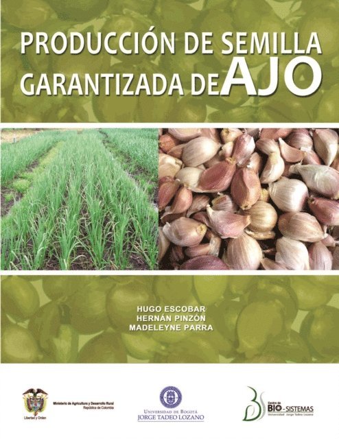 Hernan Pinzon, Madelayne Parra, Hugo Escobar - Producción de semilla garantizada de ajo, E-bok