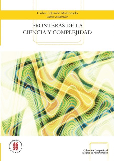 Carlos Eduardo Maldonado Castaneda - Fronteras de la ciencia y complejidad, E-bok