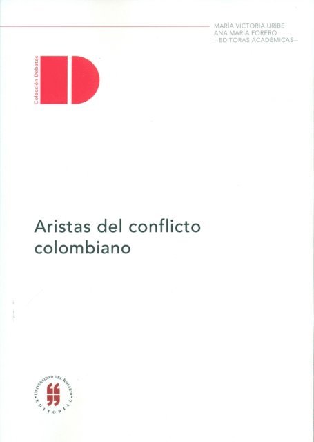 Camila De Gamboa - Aristas del conflicto colombiano, E-bok