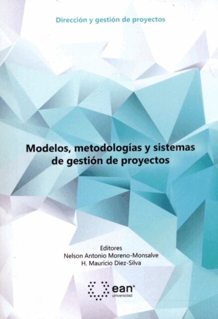 Mauricio Diez Silva, Nelson Antonio Moreno Monsalve - Modelos, metodologias y sistemas de gestion de proyectos, E-bok