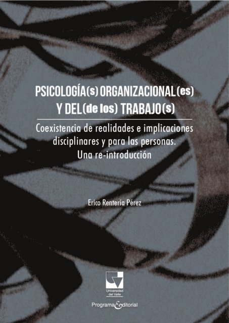 Erico Renteria Perez - Psicología(s) organizacional(es) y del (de los) trabajo(s), E-bok