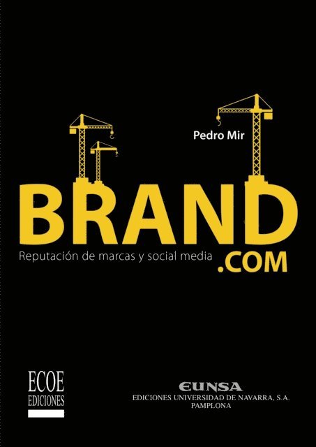 Pedro Mir - Brand.com, E-bok