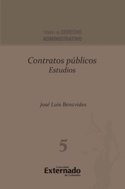 Jose Luis Benavides - Contratos públicos Estudios, E-bok. Tillgänglighet: Lägg i varukorg