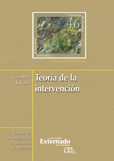 Gunther Jakobs - Teoría de la intervención, E-bok