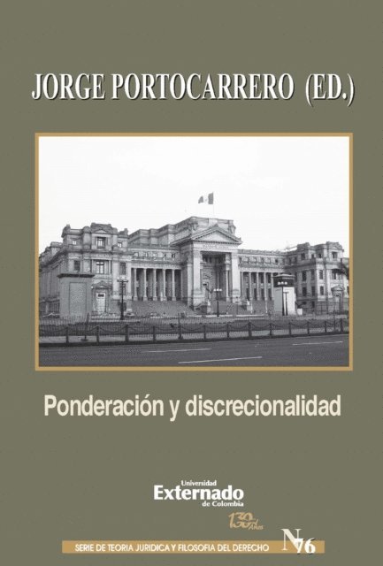 Jorge Portocarrero - Ponderación y discrecionalidad, E-bok