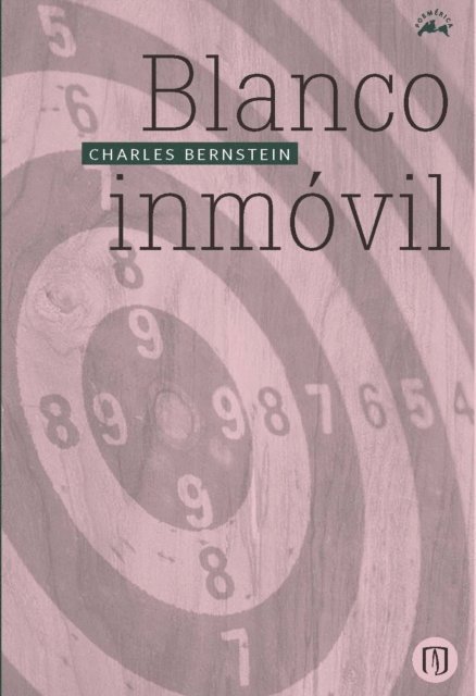Charles Bernstein - Blanco inmóvil, E-bok