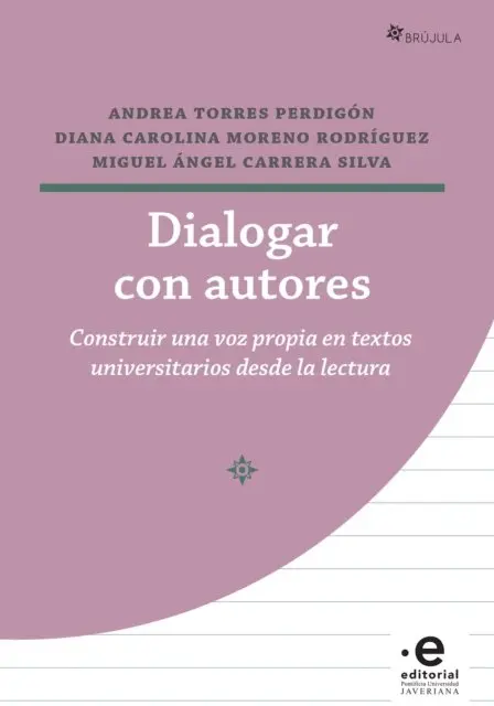 Miguel Angel Carrera Silva, Diana Carolina Moreno Rodriguez, Andrea Torres Perdigon - Dialogar con autores, E-bok. Tillgänglighet: Lägg i varukorg