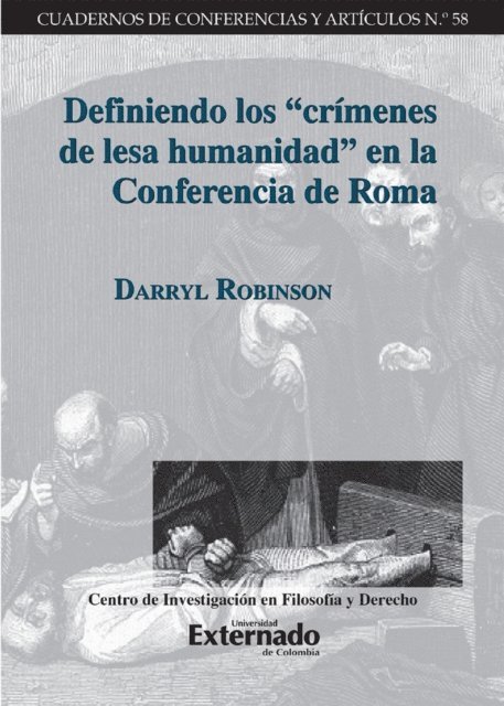 Darryl Robinson - Definiendo los "crímenes de lesa humanidad" en la Conferencia de Roma, E-bok