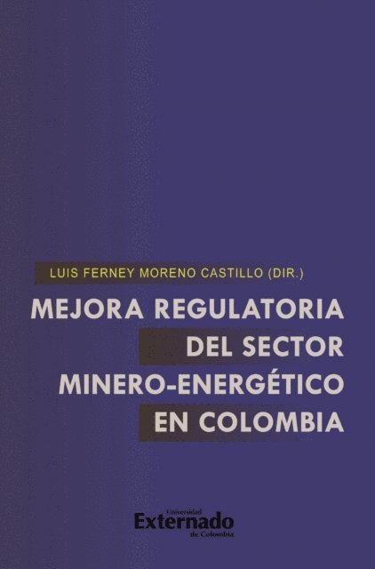 Adriana Martinez Villegas, Mauricio Gomez Machado, Ana P Gutierrez R, Jose V Zapata L, Johan Sebastian Cadena, Arcenio Torres, Nora Palomo Garcia - Mejora regulatoria del sector minero-energético en Colombia, E-bok