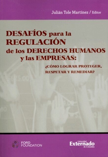 Daniela Andrea Pineda, Andressa Oliverira Soares, Manoela Carneiro Roland, Mireya Castaneda Hernandez, Nicolas Carrillo-Santarelli, Carlos Arevalo-Narvaez, Edward Jesus Perez, Alexei Julio Estrada, Julian Tole Martinez - Desafios para la regulacion de los derechos humanos y las empresas, E-bok