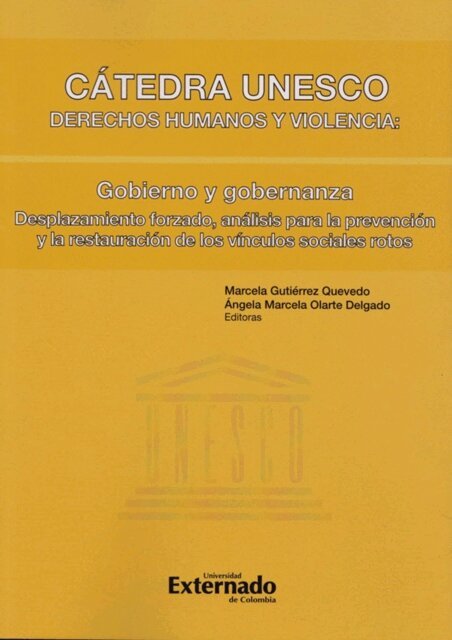 Angela Marcela Olarte Delgado, Marcela Gutierrez Quevedo - Catedra Unesco Derechos Humanos y Violencia, E-bok