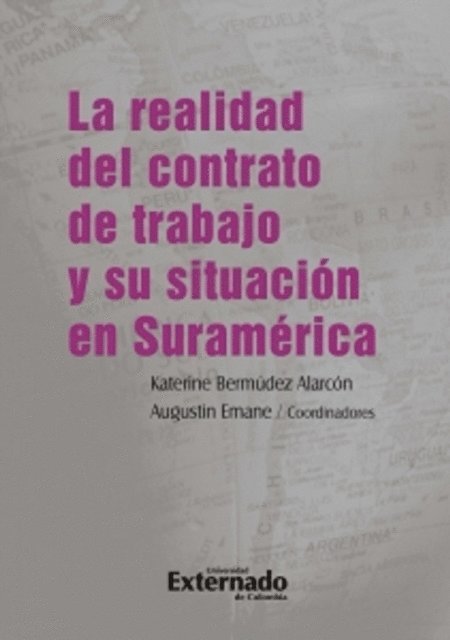 Mario Garmendia Arigon, Javier Leonardo Garay, Maria Cristina Gajardo Harboe, Mariela Lucia Fernandez, Alexandre Marin Fantuzi, Augustin Emane, Boza Guillermo Boza Pro, Jorge Mario Benitez Pinedo, Katerine Bermudez Alarcon - La realidad del contrato de trabajo y su situación en Suramérica, E-bok