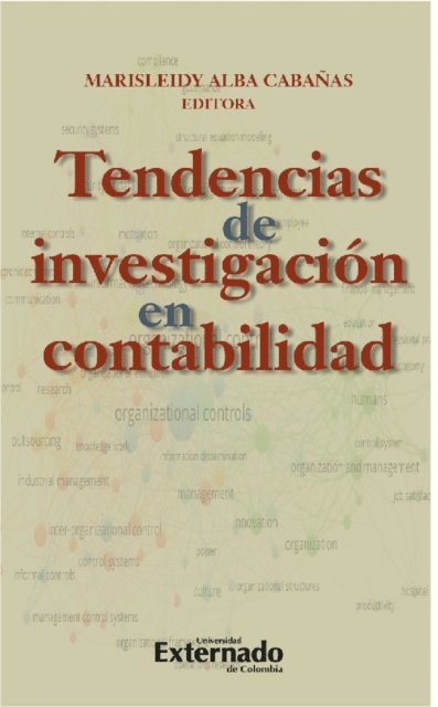 Marisleidy Alba Cabanas - Tendencias de investigación en contabilidad, E-bok