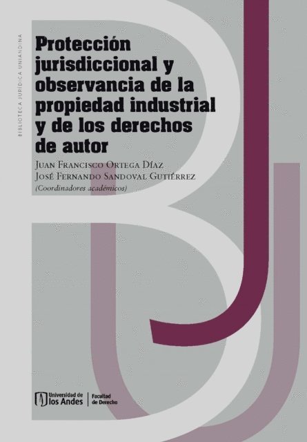 Jose Fernando Sandoval Gutierrez, Juan Francisco Ortega Diaz - Protección jurisdiccional y observancia de la propiedad industrial y de los derechos de autor, E-bok