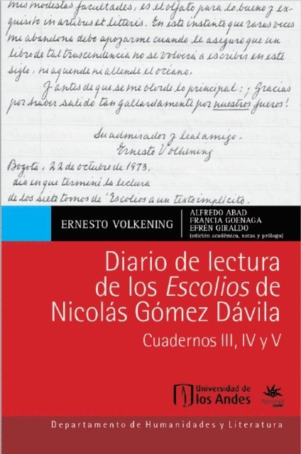 Efren Giraldo, Francia Goenaga, Alfredo Abad, Ernesto Volkening - Diario de lectura de los Escolios de Nicolás Gómez Dávila, E-bok. Tillgänglighet: Lägg i varukorg