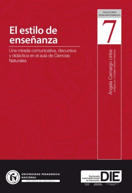 Angela Camargo Uribe - El estilo de enseñanza, E-bok