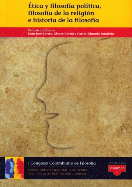 Alvaro Corral - I Congreso Colombiano de Filosofía- Estética, fenomenología y hermenéutica - Volumen I, E-bok
