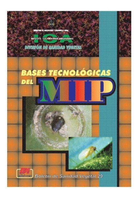 Instituto Colombiano Agropecuario, Instituto Colombiano Agropecuario - Bases tecnológicas del MIP, E-bok