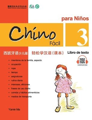Ma Yamin - Chino facil para ninos vol.3 - Libro de texto, Häftad