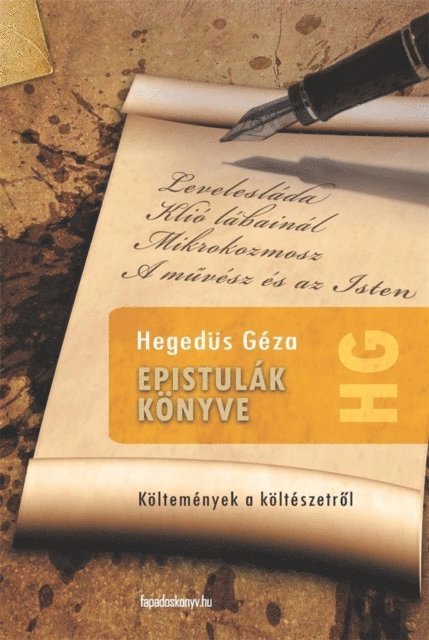 Hegedus Geza - Epistulák könyve, E-bok