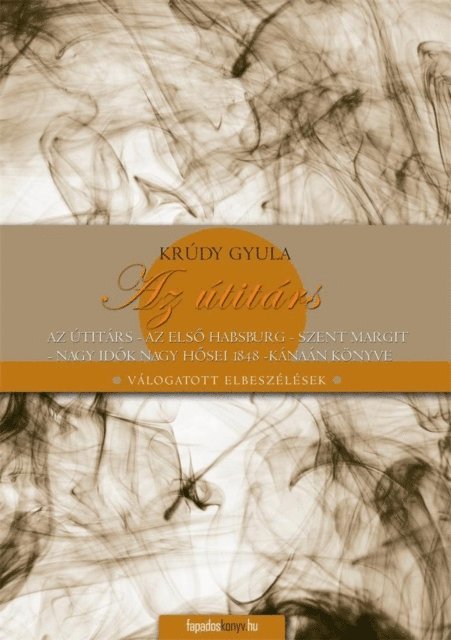 Krudy Gyula - Az útitárs, E-bok