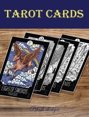 Blush Design - Tarot Cards: Adult Coloring Book, Inbunden